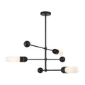 CRYSTORAMA, BRIAN PATRICK FLYNN CAPSULE LED TEXTURED CHANDELIER, CHANDELIER LIGHT
