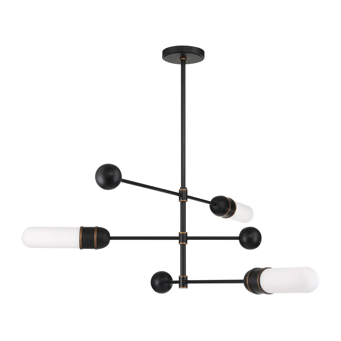 CRYSTORAMA, BRIAN PATRICK FLYNN CAPSULE LED TEXTURED CHANDELIER, CHANDELIER LIGHT