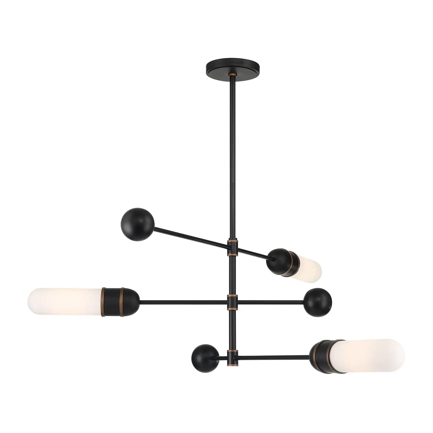 CRYSTORAMA, BRIAN PATRICK FLYNN CAPSULE LED TEXTURED CHANDELIER, CHANDELIER LIGHT