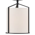 CRYSTORAMA, CARLYN SEMI FLUSH MOUNT, FLUSH MOUNT CEILING LIGHTS 