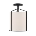 CRYSTORAMA, CARLYN SEMI FLUSH MOUNT, FLUSH MOUNT CEILING LIGHTS 