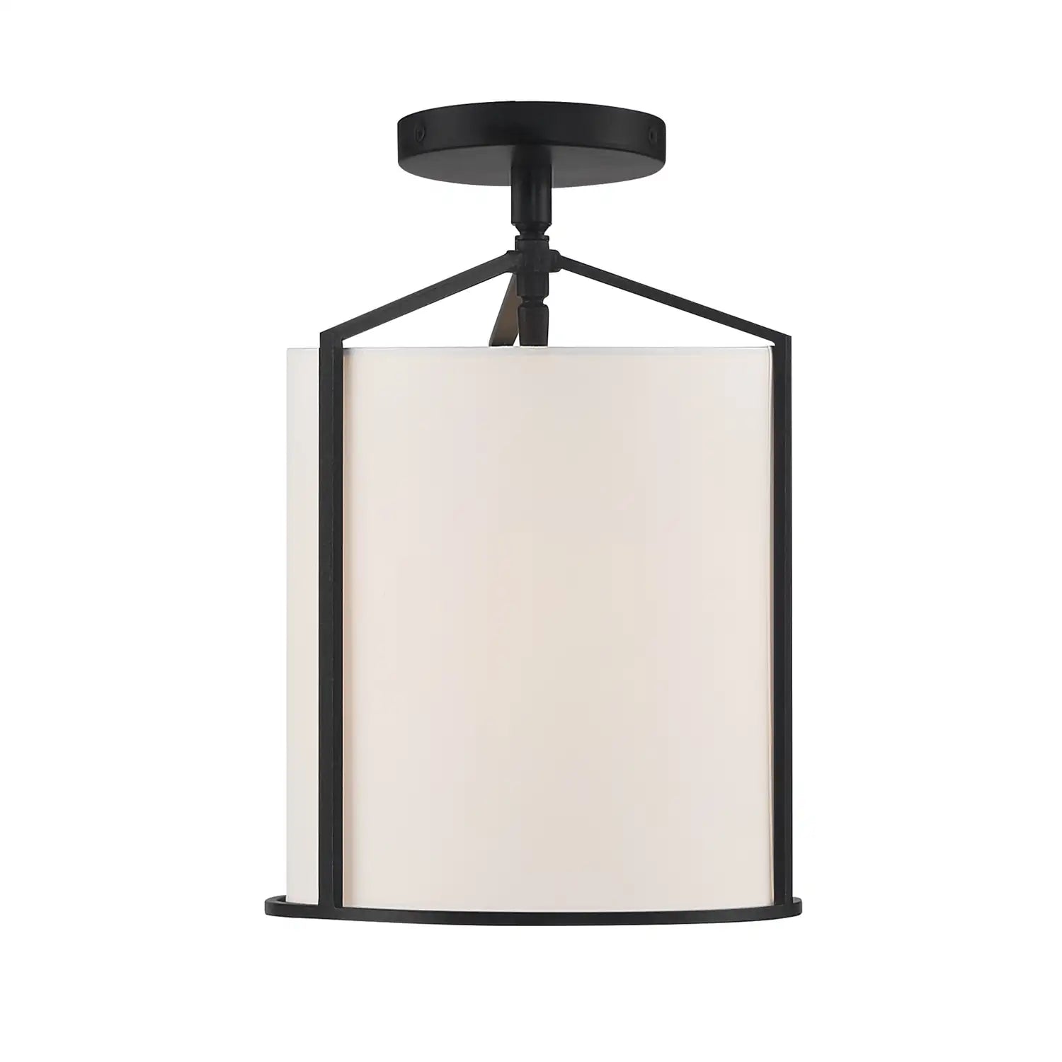 CRYSTORAMA, CARLYN SEMI FLUSH MOUNT, FLUSH MOUNT CEILING LIGHTS