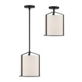 CRYSTORAMA, CARLYN SEMI FLUSH MOUNT, FLUSH MOUNT CEILING LIGHTS