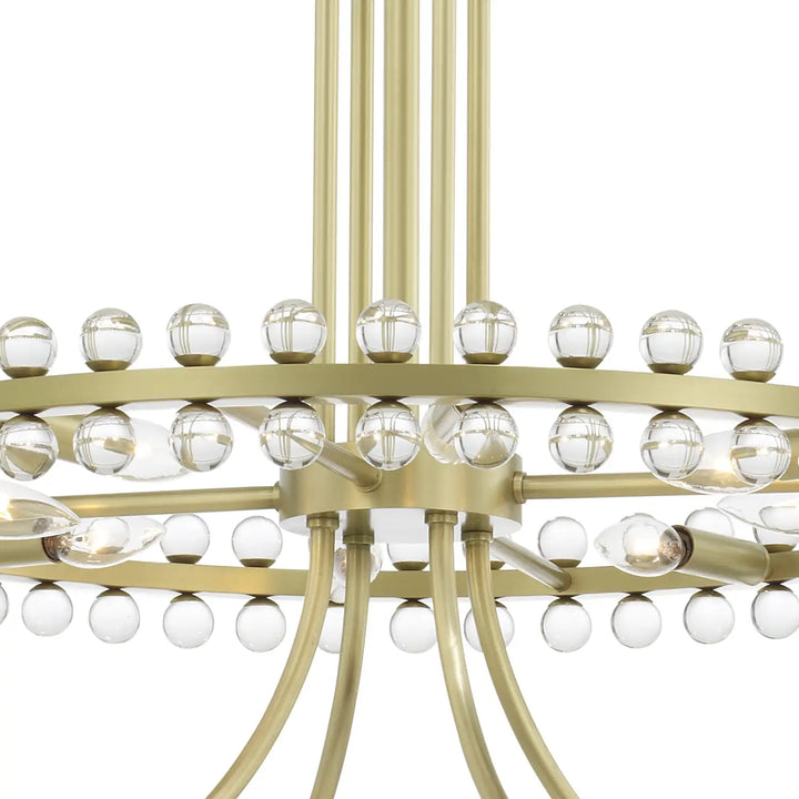 CRYSTORAMA, CLOVER TWO-TIER CHANDELIER, CHANDELIER LIGHT