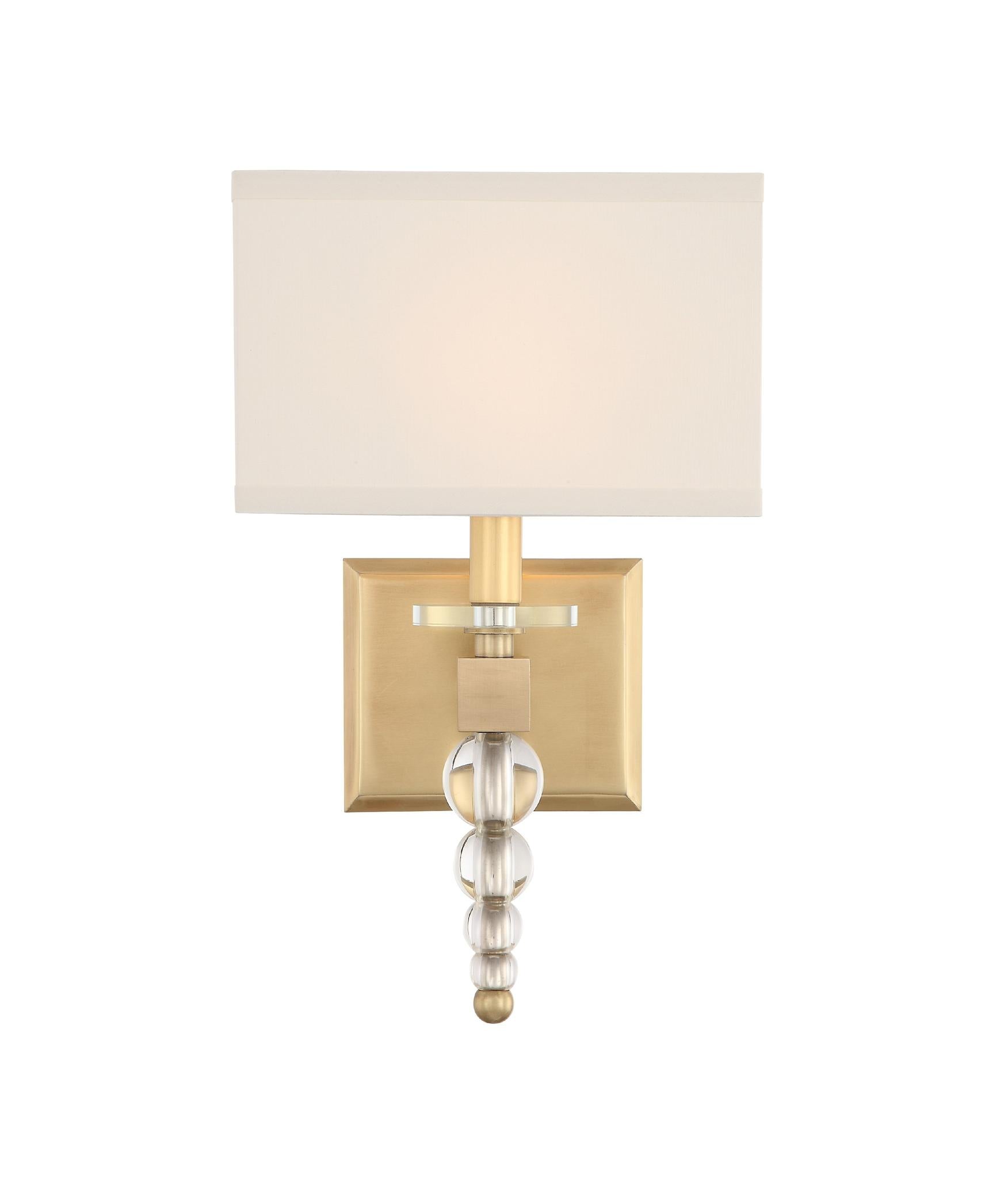 CRYSTORAMA, CLOVER SCONCE, WALL SCONCES