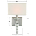 CRYSTORAMA, CLOVER SCONCE, WALL SCONCES