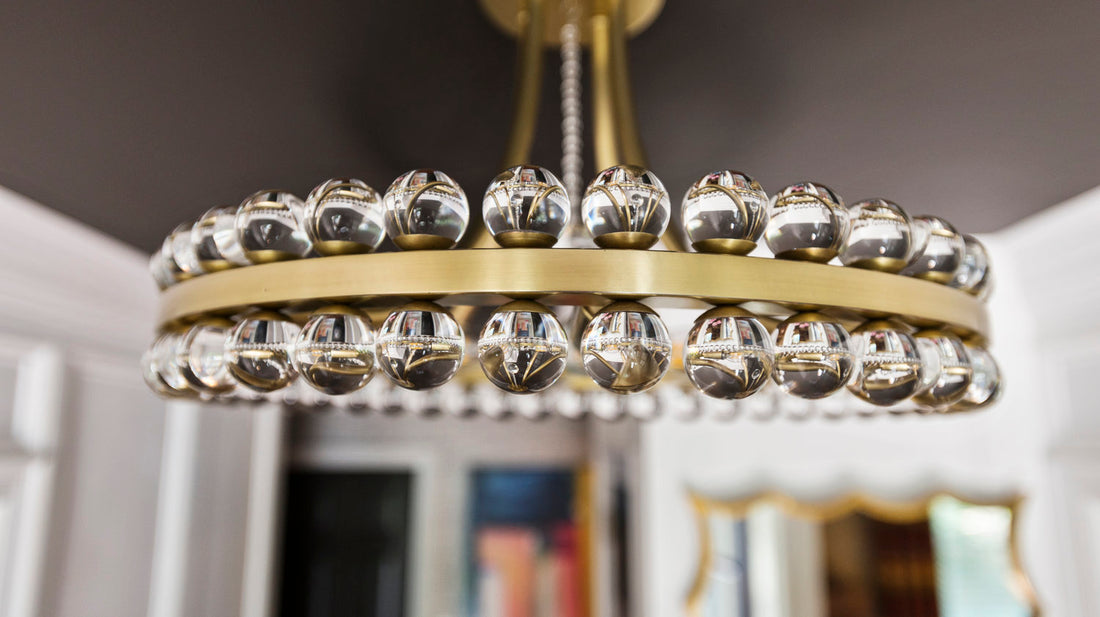 CRYSTORAMA, CLOVER SEMI FLUSH MOUNT, FLUSH MOUNT CEILING LIGHTS