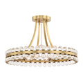 CRYSTORAMA, CLOVER SEMI FLUSH MOUNT, FLUSH MOUNT CEILING LIGHTS
