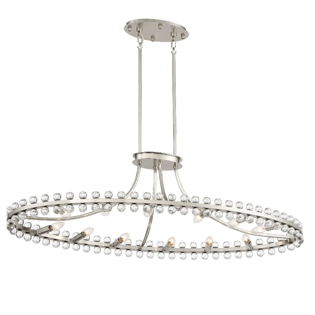 CRYSTORAMA, CLOVER OVAL CHANDELIER, CHANDELIER LIGHT