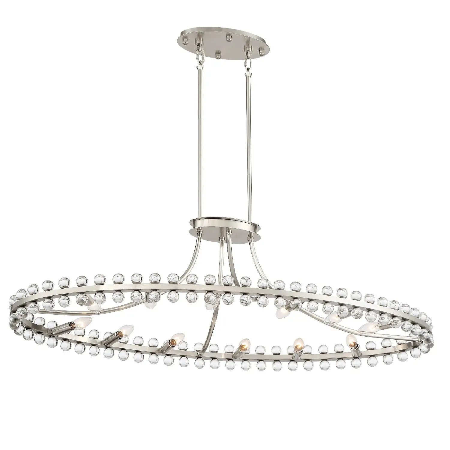 CRYSTORAMA, CLOVER OVAL CHANDELIER, CHANDELIER LIGHT