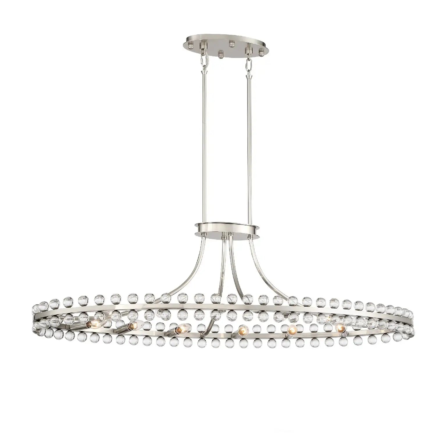 CRYSTORAMA, CLOVER OVAL CHANDELIER, CHANDELIER LIGHT