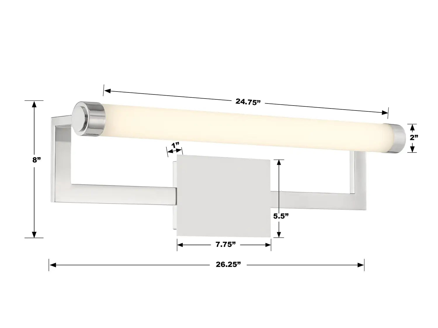 CRYSTORAMA, CLINTON INTEGRATED LED PICTURE LIGHT, PICTURE LIGHTS