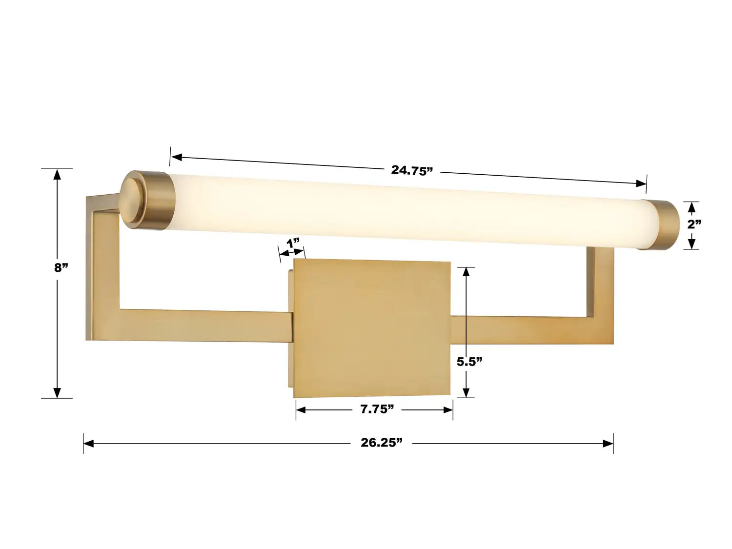 CRYSTORAMA, CLINTON INTEGRATED LED PICTURE LIGHT, PICTURE LIGHTS