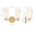 CRYSTORAMA, COLTON SCONCE, WALL SCONCES