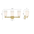 CRYSTORAMA, COLTON BATHROOM VANITY, VANITY LIGHT