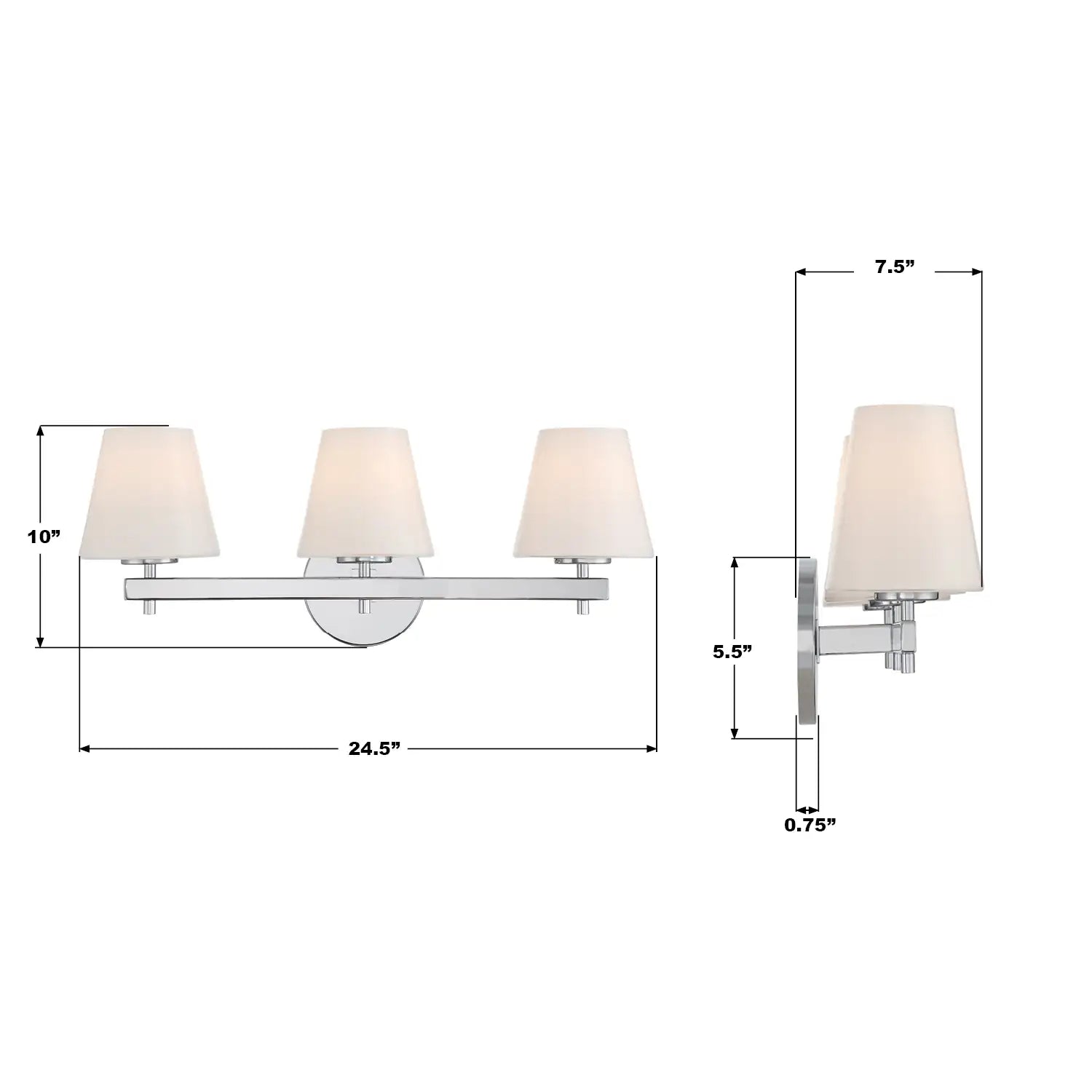 CRYSTORAMA, COLTON BATHROOM VANITY, VANITY LIGHT