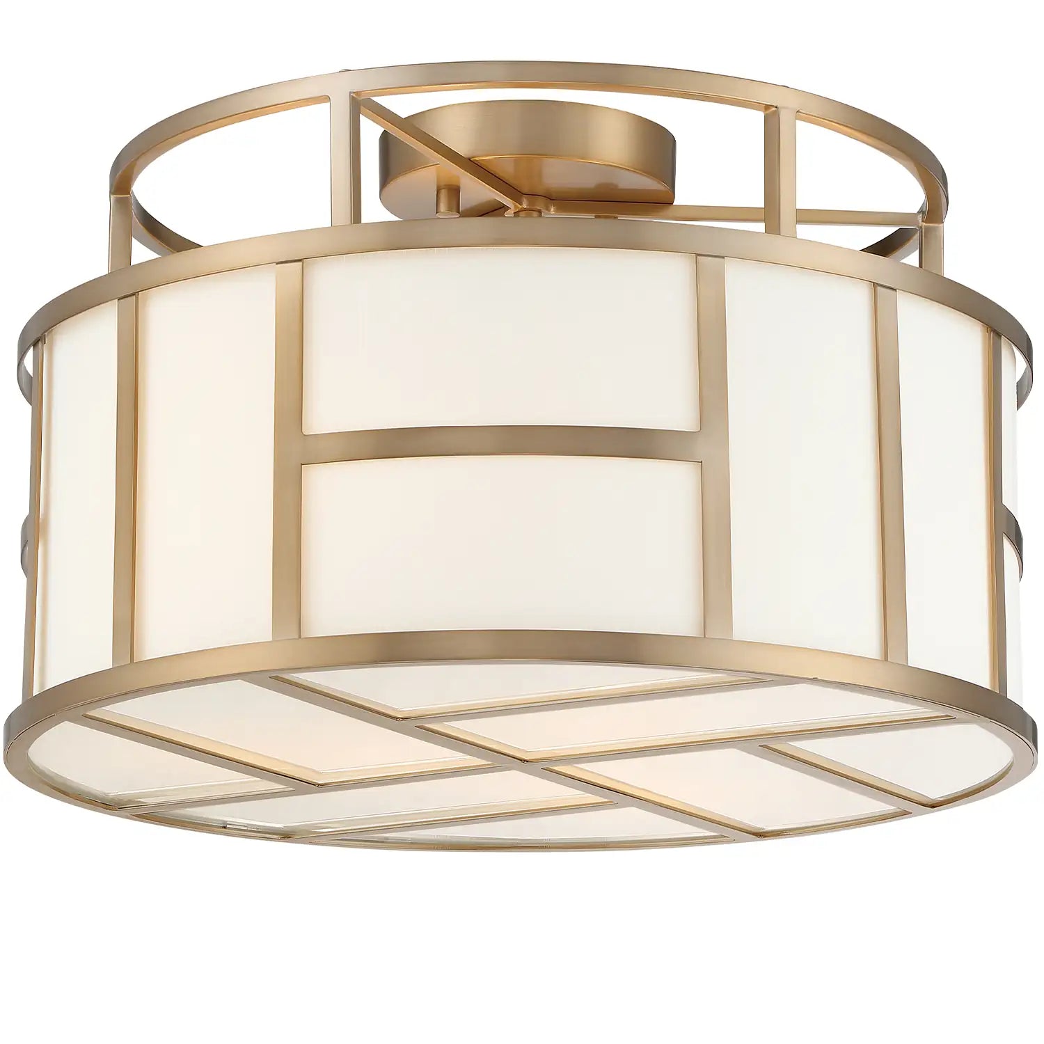 CRYSTORAMA, LIBBY LANGDON DANIELSON SEMI FLUSH MOUNT, FLUSH MOUNT CEILING LIGHTS