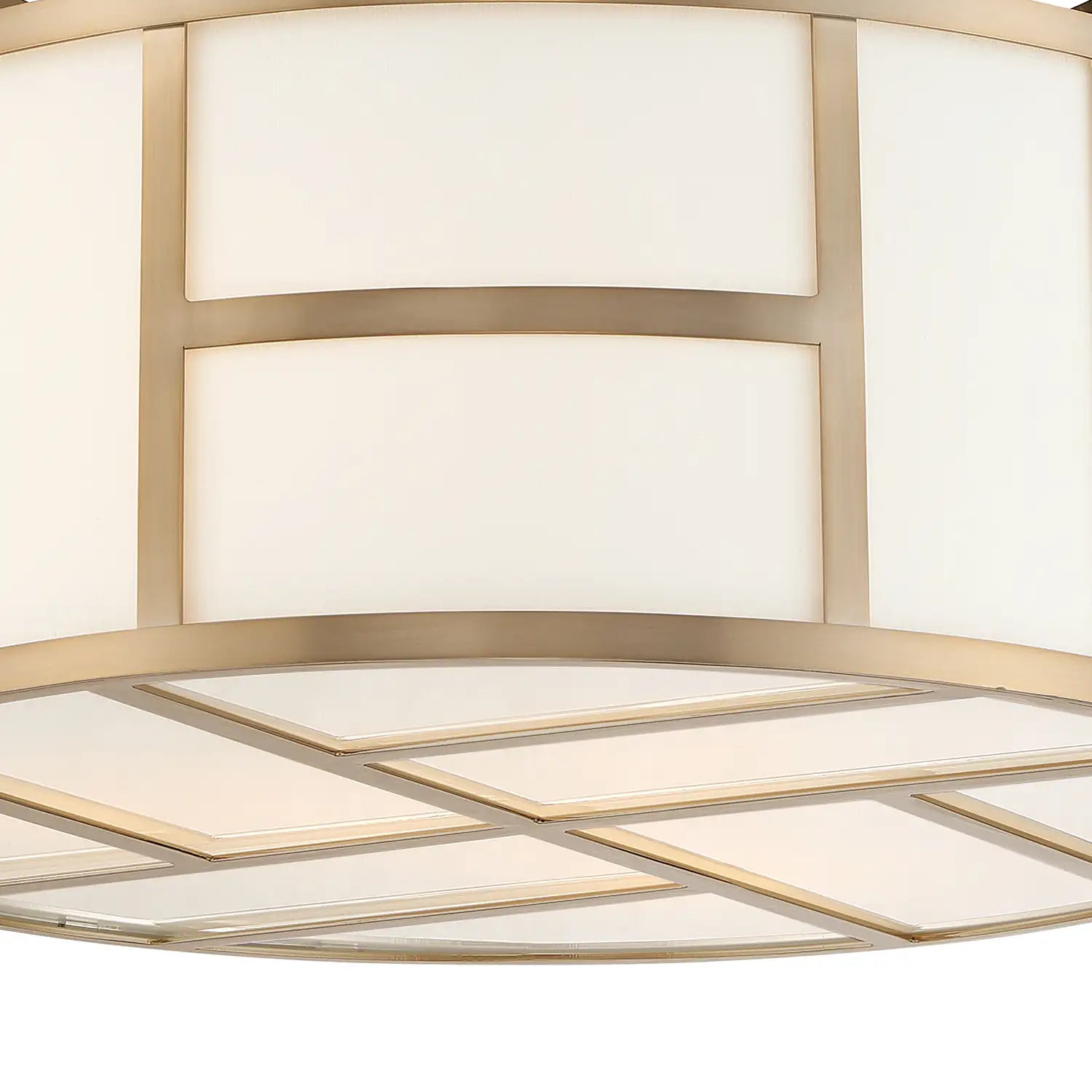 CRYSTORAMA, LIBBY LANGDON DANIELSON SEMI FLUSH MOUNT, FLUSH MOUNT CEILING LIGHTS