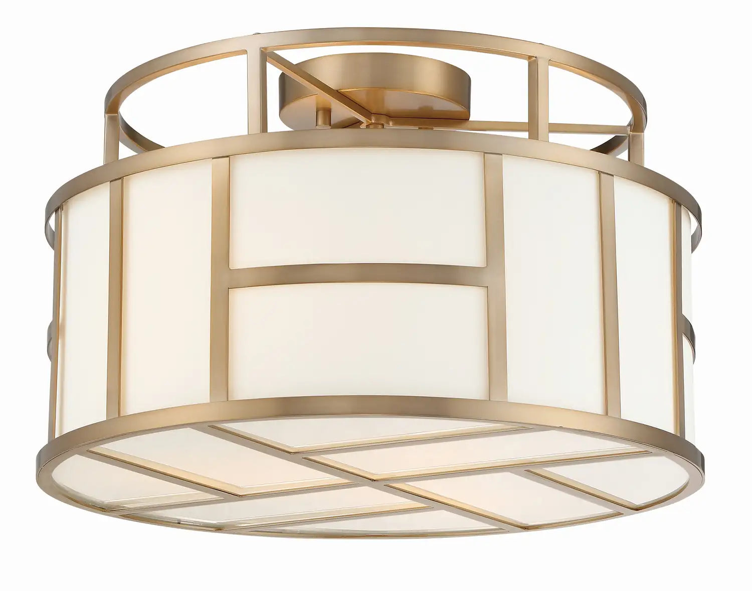 CRYSTORAMA, LIBBY LANGDON DANIELSON SEMI FLUSH MOUNT, FLUSH MOUNT CEILING LIGHTS