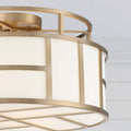 CRYSTORAMA, LIBBY LANGDON DANIELSON SEMI FLUSH MOUNT, FLUSH MOUNT CEILING LIGHTS
