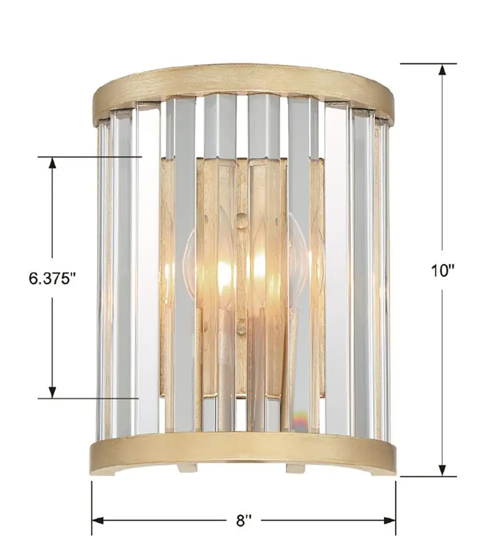 CRYSTORAMA, DARCY SCONCE, WALL SCONCES