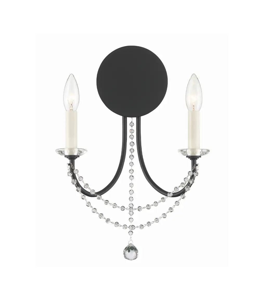 CRYSTORAMA, DELILAH SCONCE, WALL SCONCES