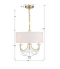 CRYSTORAMA, DELILAH CHANDELIER, CHANDELIER LIGHT