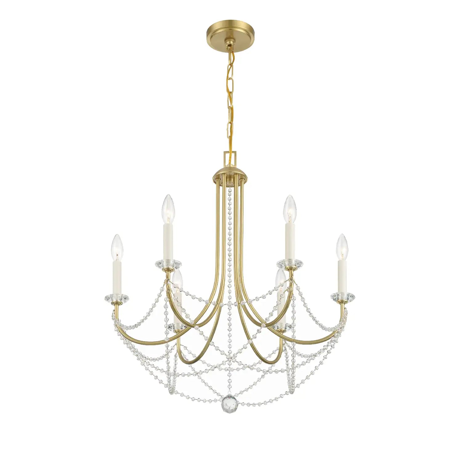 CRYSTORAMA, DELILAH CHANDELIER, CHANDELIER LIGHT