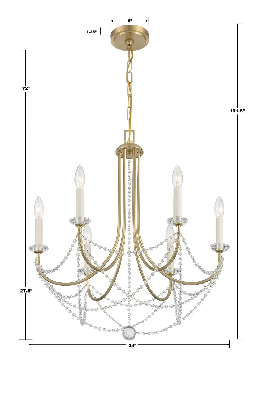 CRYSTORAMA, DELILAH CHANDELIER, CHANDELIER LIGHT