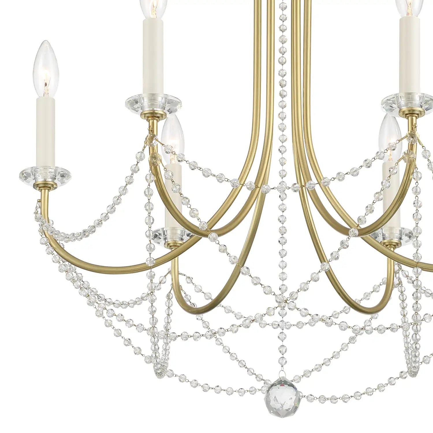 CRYSTORAMA, DELILAH CHANDELIER, CHANDELIER LIGHT