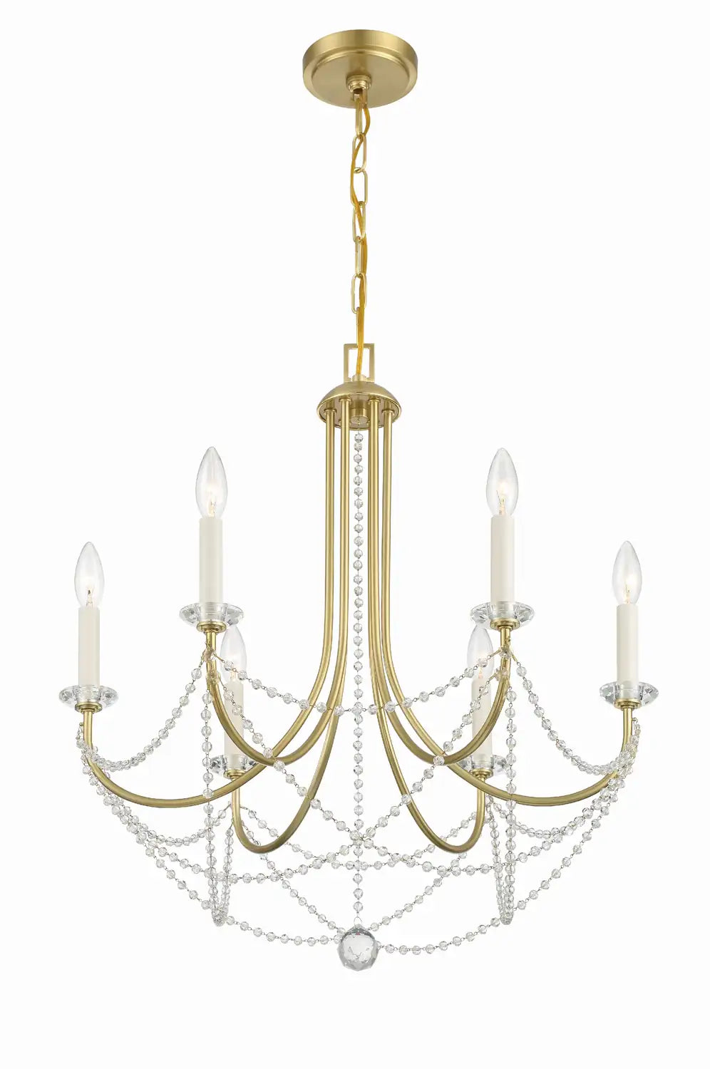 CRYSTORAMA, DELILAH CHANDELIER, CHANDELIER LIGHT