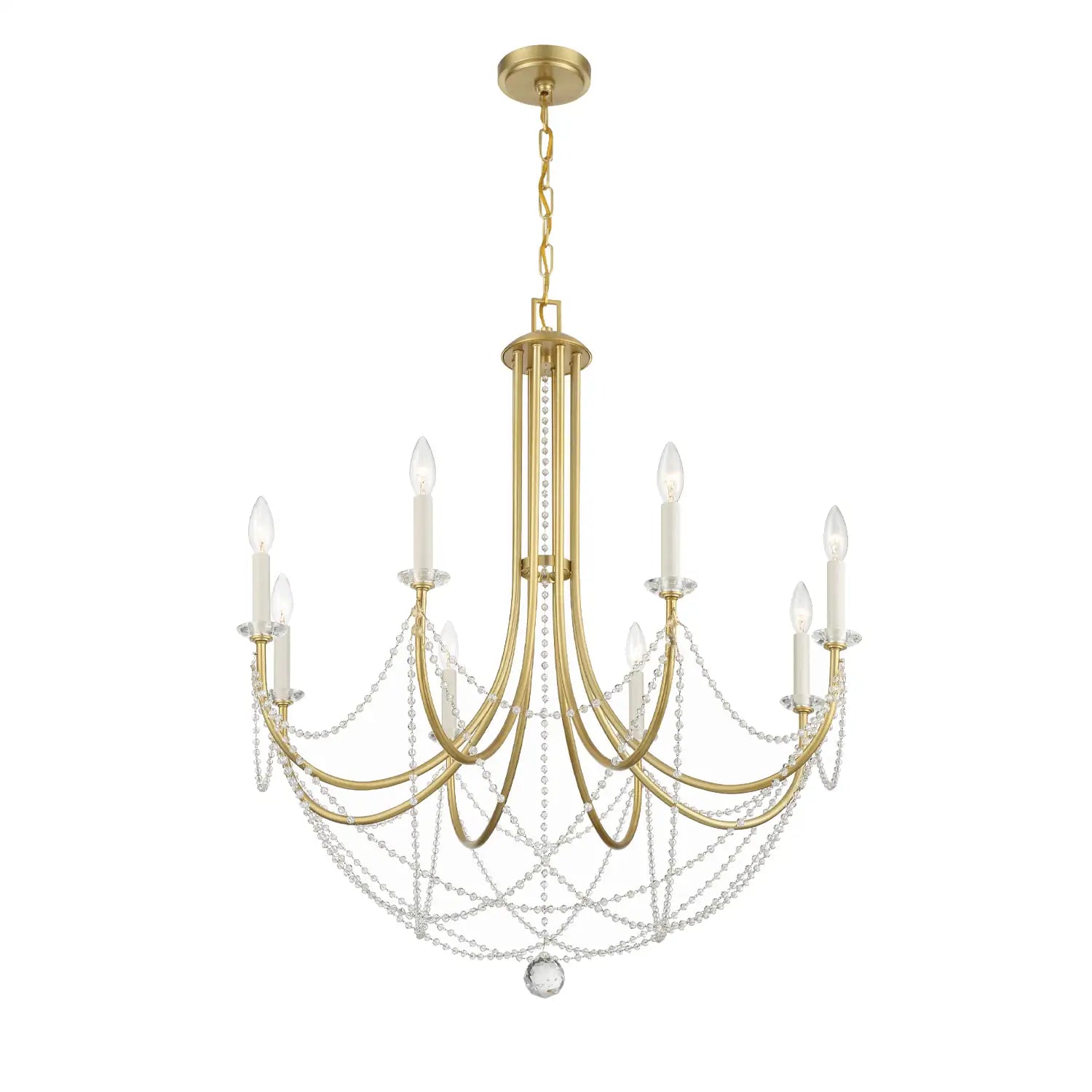 CRYSTORAMA, DELILAH CHANDELIER, CHANDELIER LIGHT