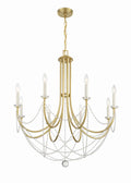 CRYSTORAMA, DELILAH CHANDELIER, CHANDELIER LIGHT