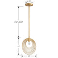 CRYSTORAMA, DORAL PENDANT, PENDANT LIGHT