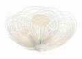 CRYSTORAMA, DORAL SEMI FLUSH MOUNT, FLUSH MOUNT CEILING LIGHTS 