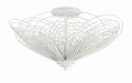 CRYSTORAMA, DORAL SEMI FLUSH MOUNT, FLUSH MOUNT CEILING LIGHTS
