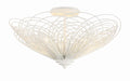 CRYSTORAMA, DORAL SEMI FLUSH MOUNT, FLUSH MOUNT CEILING LIGHTS 