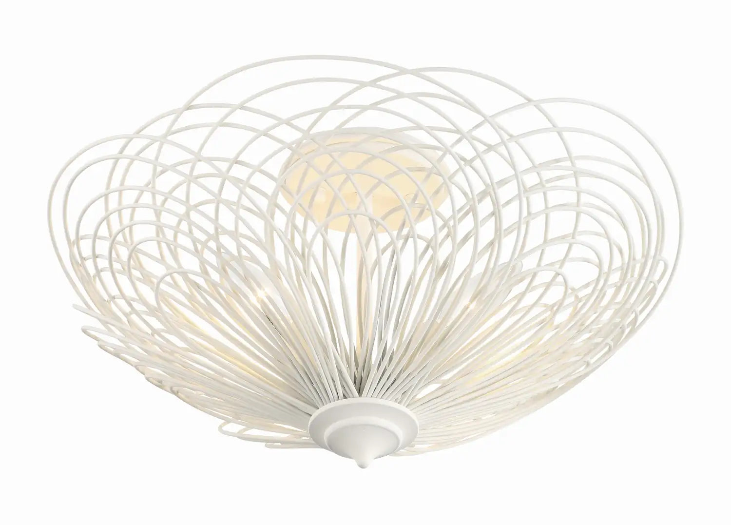 CRYSTORAMA, DORAL SEMI FLUSH MOUNT, FLUSH MOUNT CEILING LIGHTS