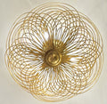 CRYSTORAMA, DORAL RENAISSANCE SEMI FLUSH MOUNT, FLUSH MOUNT CEILING LIGHTS 