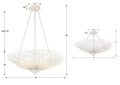 CRYSTORAMA, DORAL SEMI FLUSH MOUNT, FLUSH MOUNT CEILING LIGHTS