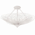 CRYSTORAMA, DORAL SEMI FLUSH MOUNT, FLUSH MOUNT CEILING LIGHTS 