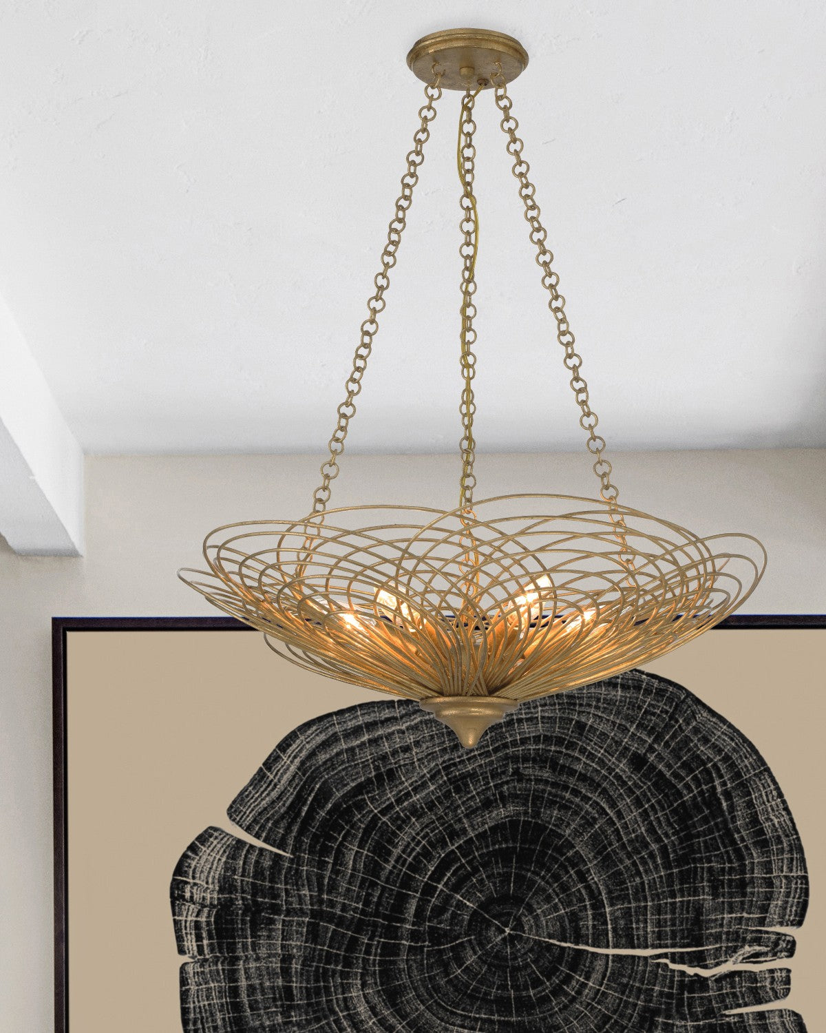 CRYSTORAMA, DORAL RENAISSANCE CHANDELIER, CHANDELIER LIGHT