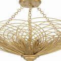 CRYSTORAMA, DORAL RENAISSANCE SEMI FLUSH MOUNT, FLUSH MOUNT CEILING LIGHTS
