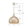 CRYSTORAMA, DARBY PENDANT, PENDANT LIGHT