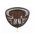 CRYSTORAMA, DUVAL FORGED FLUSH MOUNT, FLUSH MOUNT CEILING LIGHTS