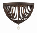CRYSTORAMA, DUVAL FORGED FLUSH MOUNT, FLUSH MOUNT CEILING LIGHTS