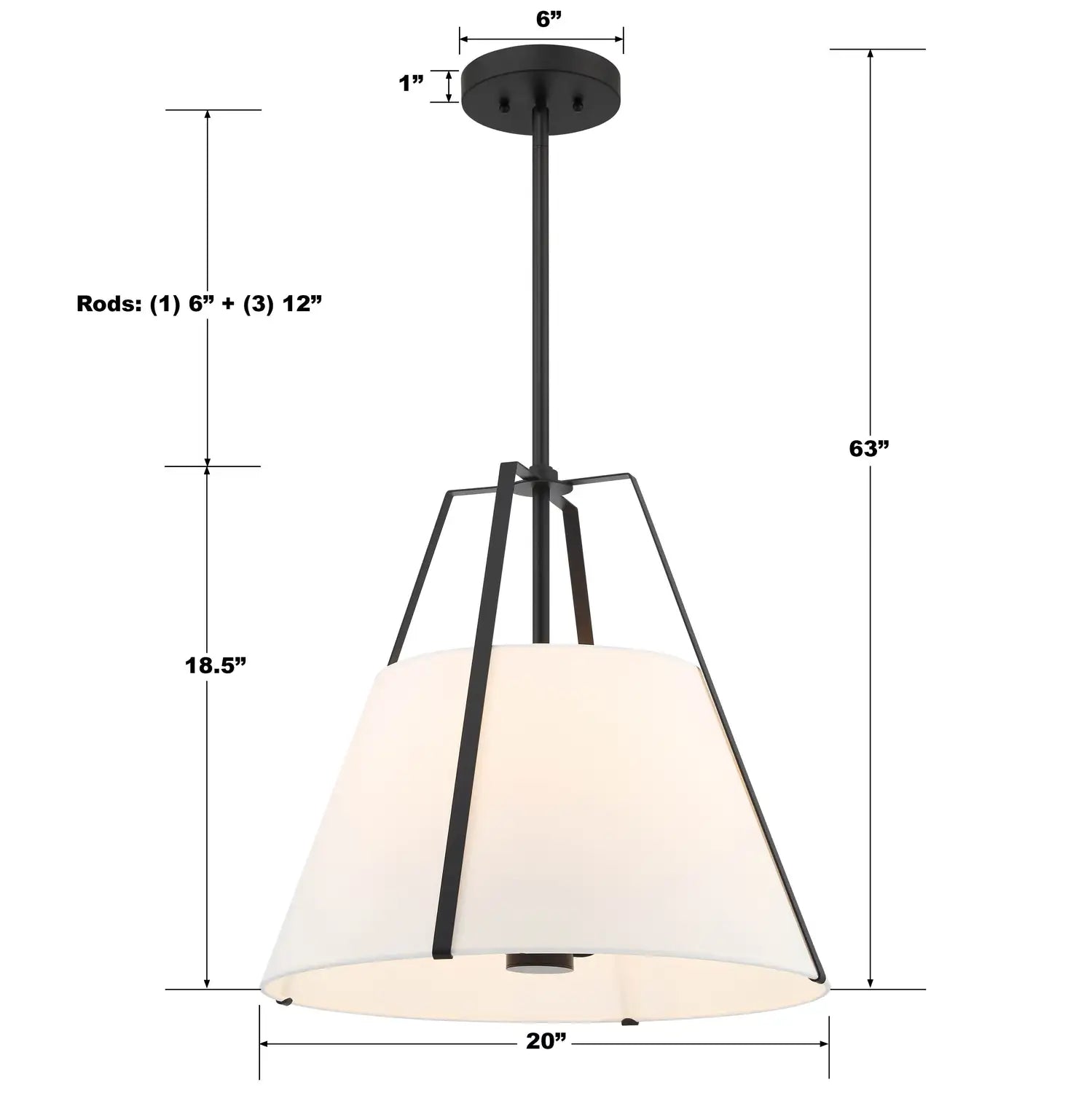 CRYSTORAMA, EVERLY PENDANT, PENDANT LIGHT