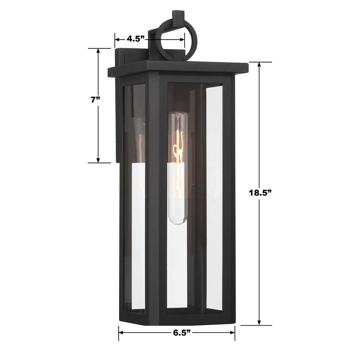 CRYSTORAMA BOADIE LED OUTDOOR SCONCE