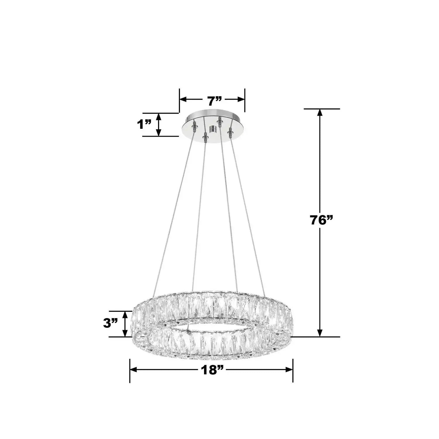 CRYSTORAMA, KINSLEY INTEGRATED LED CHANDELIER, CHANDELIER LIGHT