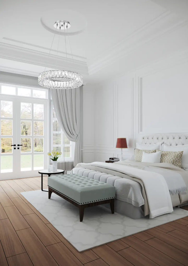 CRYSTORAMA, KINSLEY INTEGRATED LED CHANDELIER, CHANDELIER LIGHT